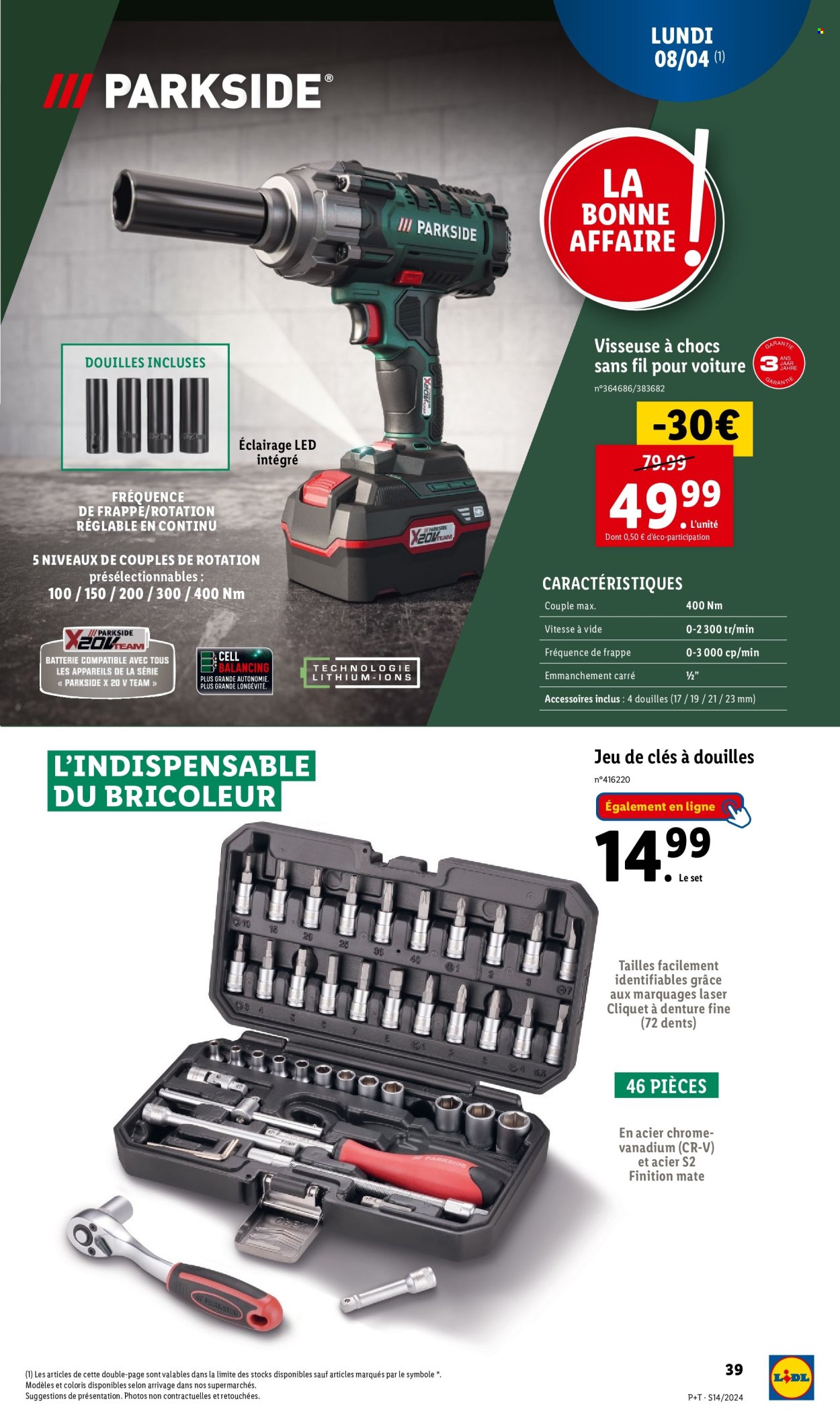 Catalogue Lidl - 03/04/2024 - 09/04/2024. Page 39