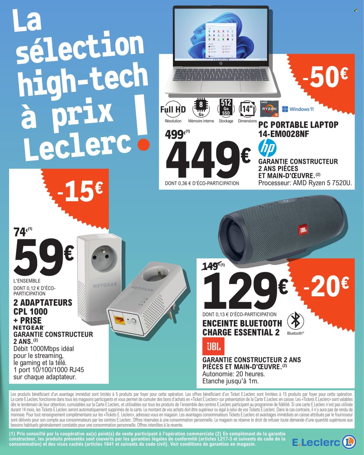 Catalogue E.Leclerc - 26/03/2024 - 06/04/2024. Page 3