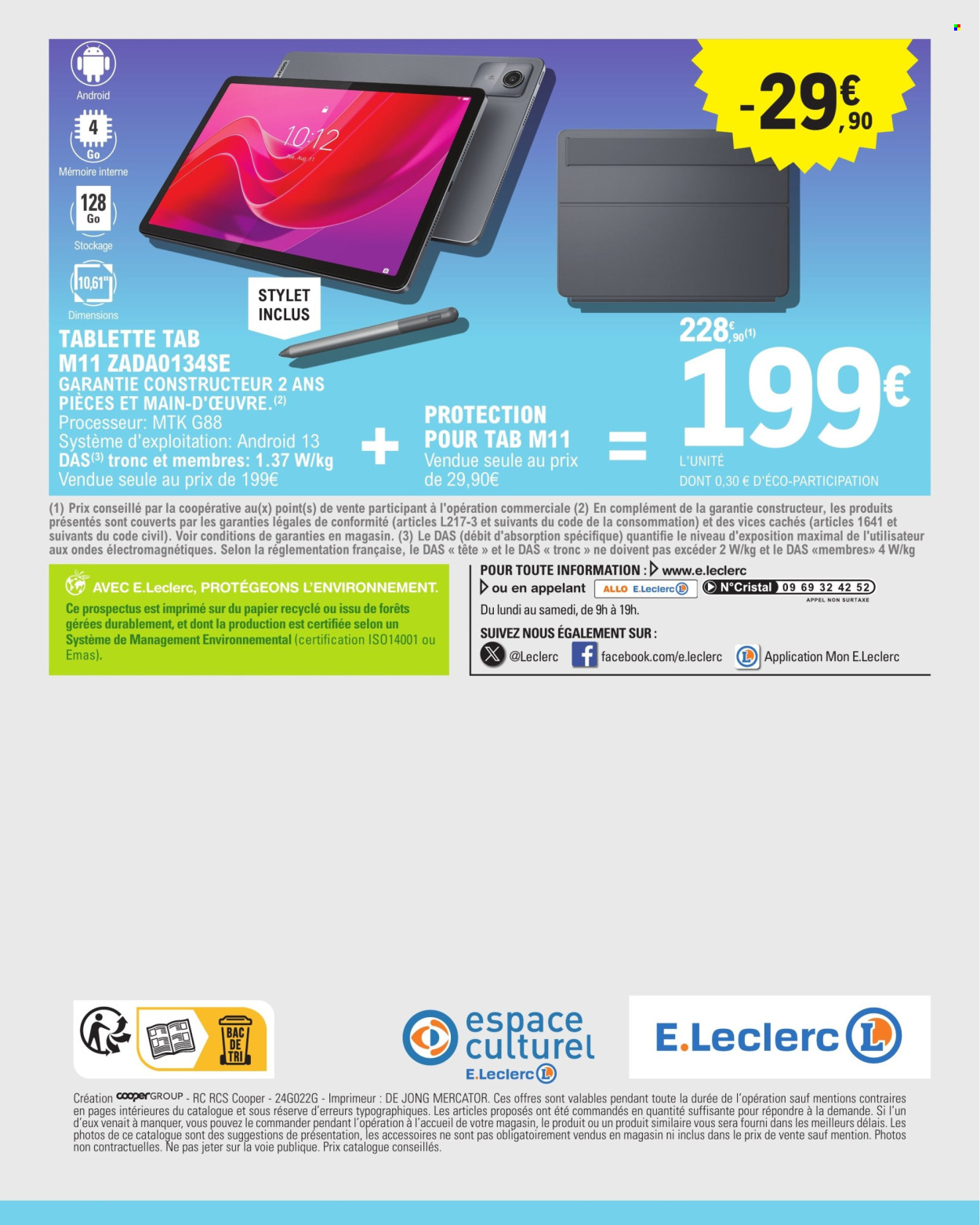 Catalogue E.Leclerc - 26/03/2024 - 06/04/2024. Page 12