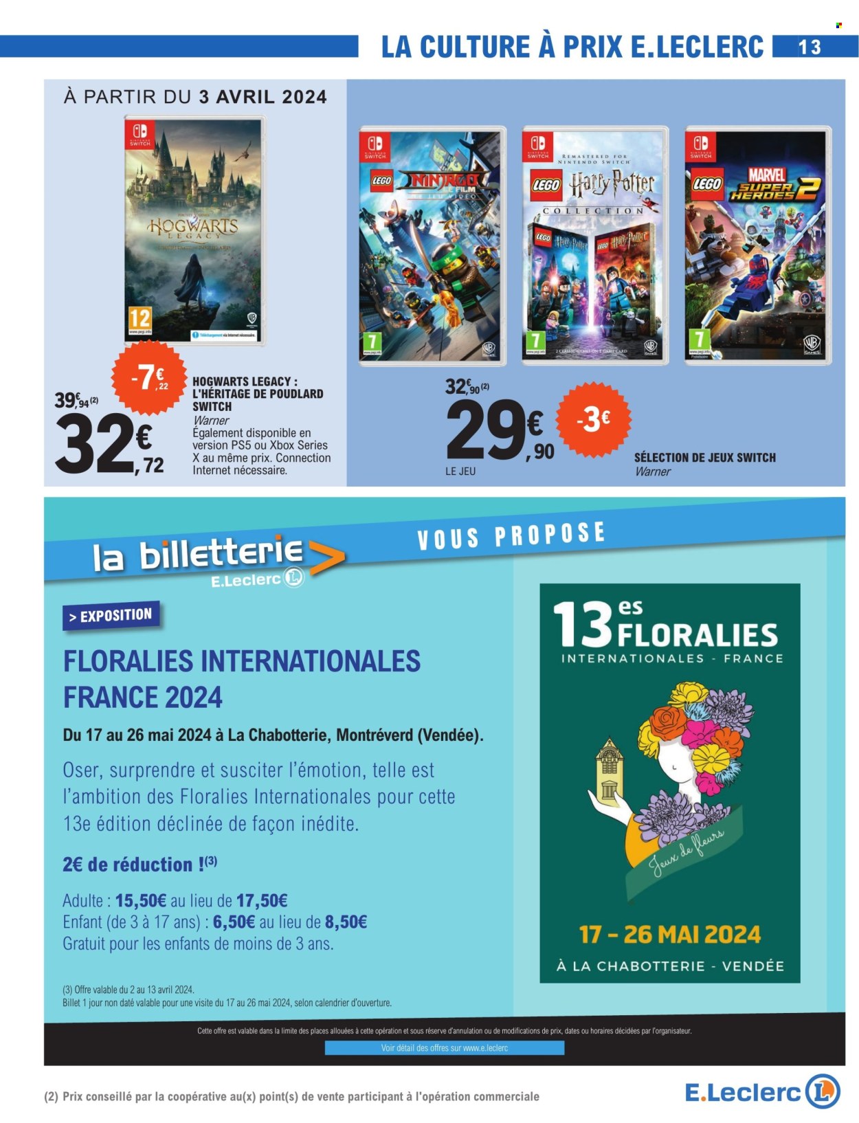 Catalogue E.Leclerc - 02/04/2024 - 13/04/2024. Page 13