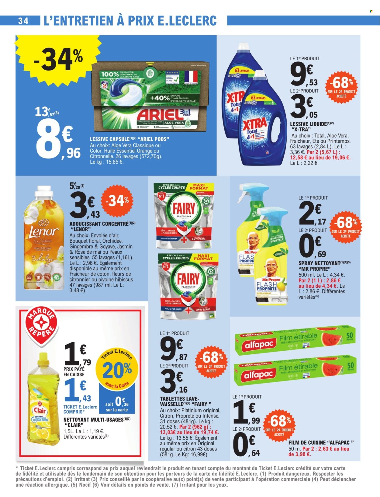 Catalogue E.Leclerc - 02/04/2024 - 13/04/2024. Page 34
