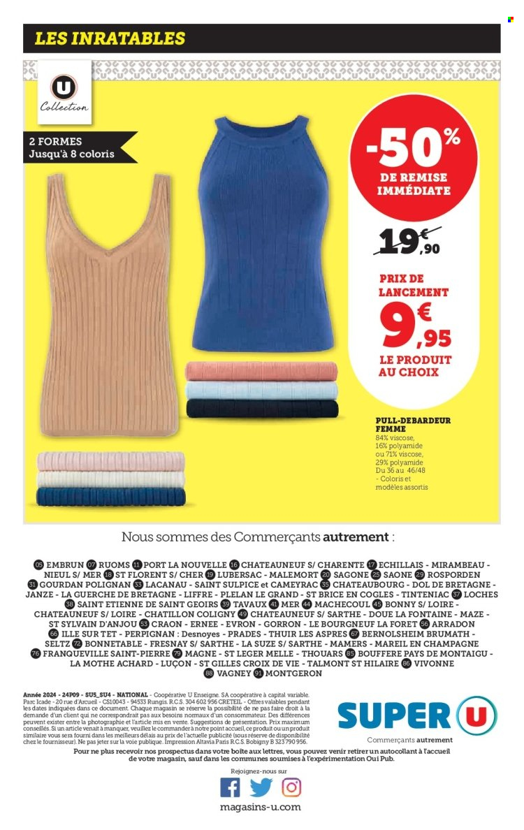 Catalogue SUPER U - 03/04/2024 - 14/04/2024. Page 10