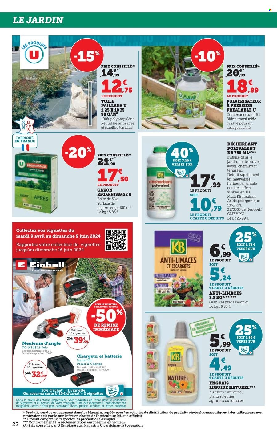 Catalogue SUPER U - 26/03/2024 - 21/04/2024. Page 22
