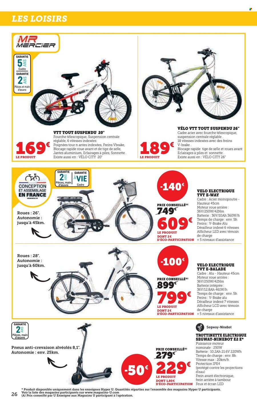 Catalogue SUPER U - 26/03/2024 - 21/04/2024. Page 26