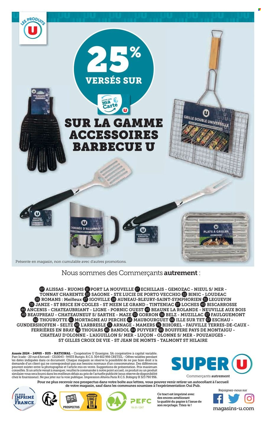 Catalogue SUPER U - 26/03/2024 - 21/04/2024. Page 28