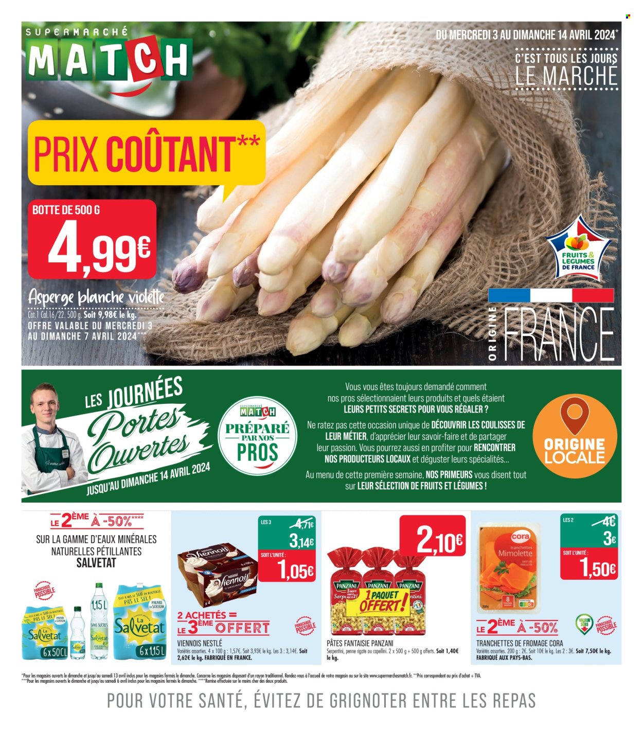 Catalogue Supermarché Match - 03/04/2024 - 14/04/2024. Page 1