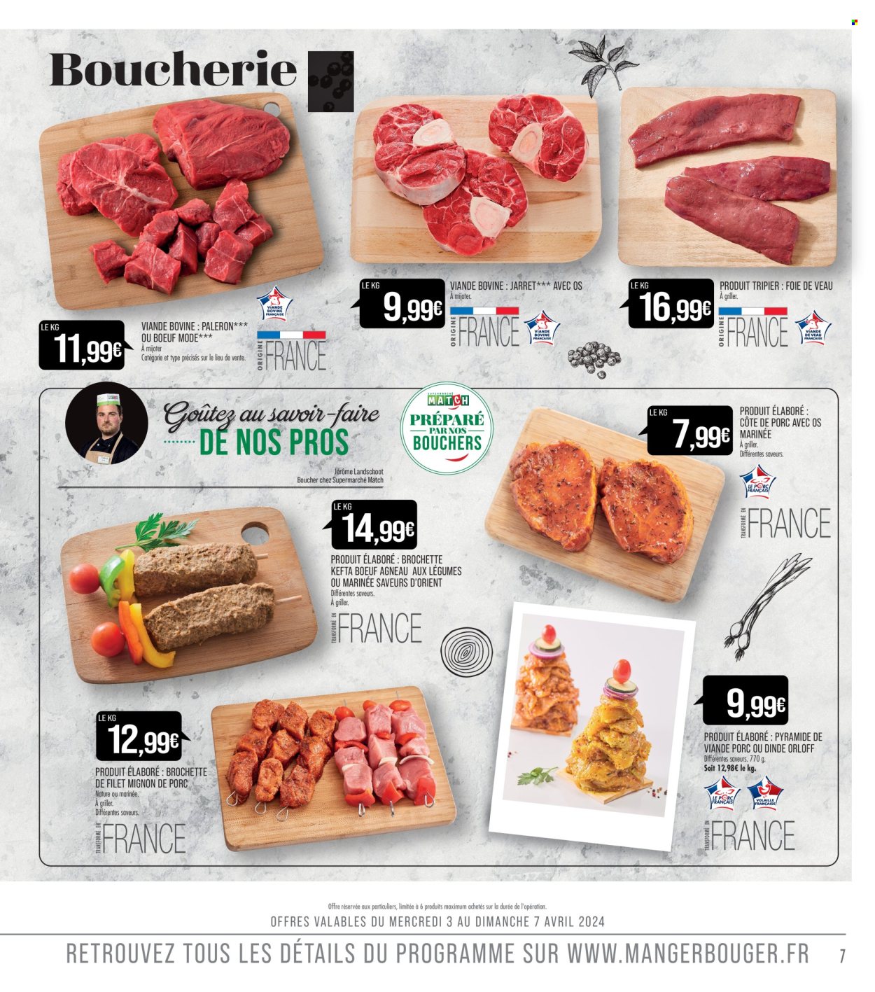 Catalogue Supermarché Match - 03/04/2024 - 14/04/2024. Page 7