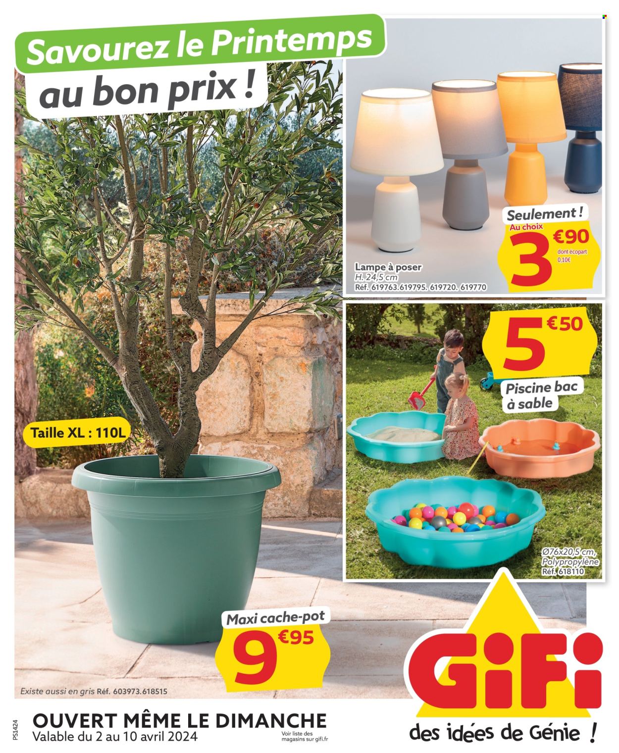 Catalogue GiFi - 02/04/2024 - 10/04/2024. Page 1
