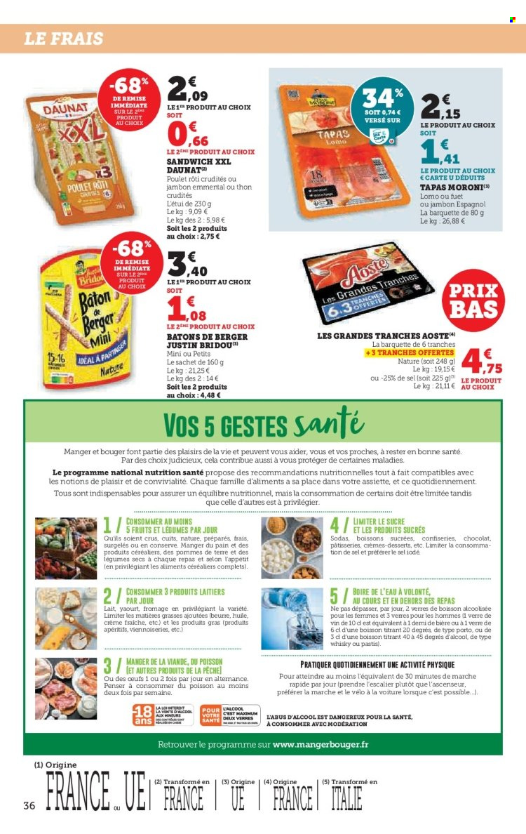Catalogue SUPER U - 03/04/2024 - 14/04/2024. Page 36