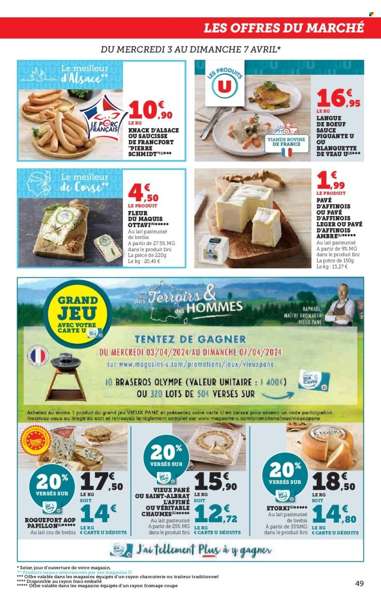 Catalogue SUPER U - 03/04/2024 - 14/04/2024. Page 49