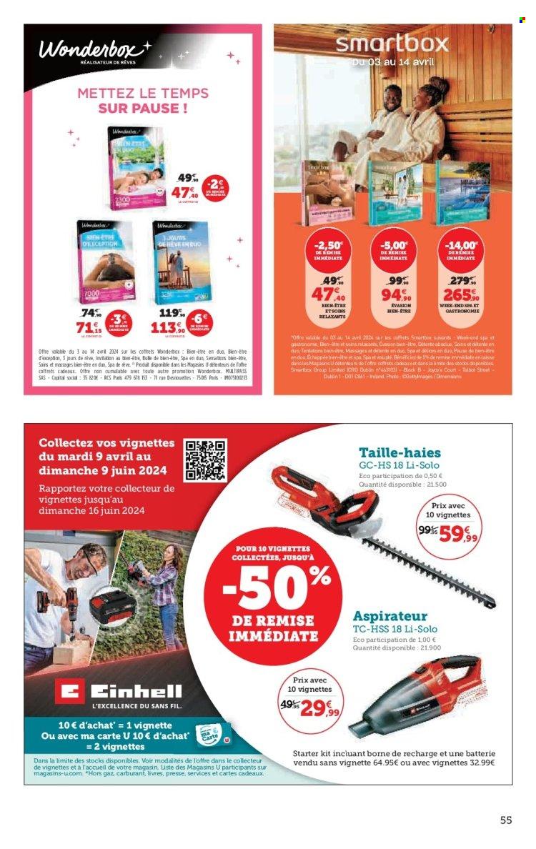 Catalogue SUPER U - 03/04/2024 - 14/04/2024. Page 55