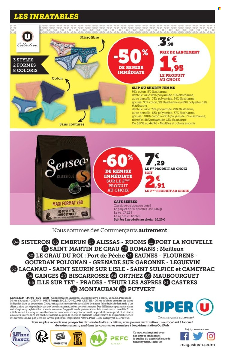 Catalogue SUPER U - 03/04/2024 - 14/04/2024. Page 56