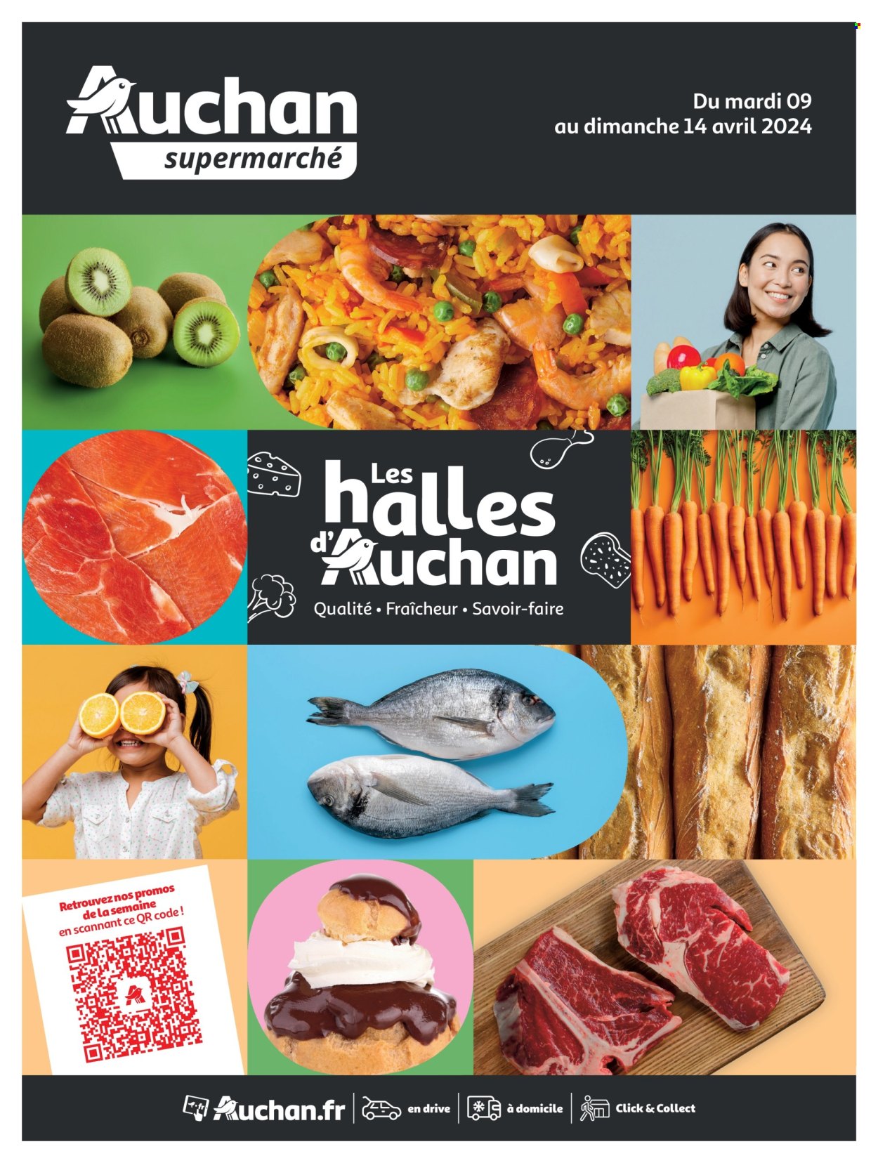 Catalogue Auchan - 09/04/2024 - 14/04/2024. Page 1