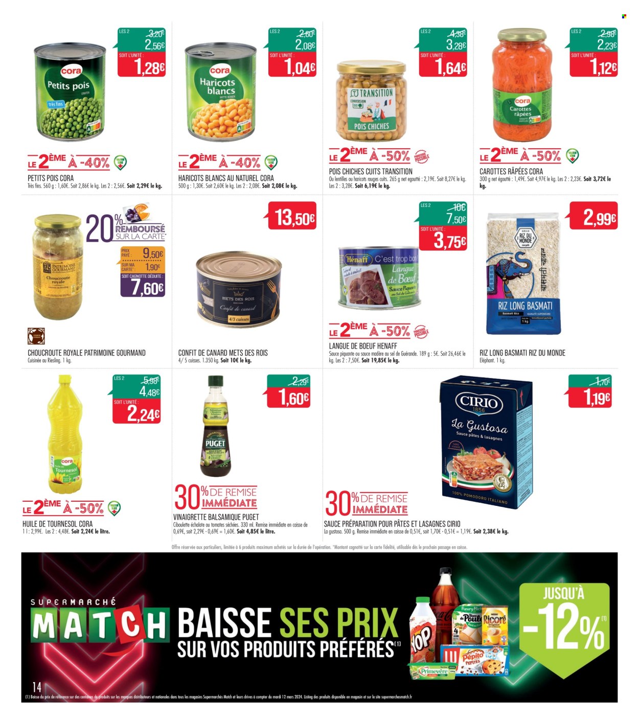 Catalogue Supermarché Match - 09/04/2024 - 21/04/2024. Page 14