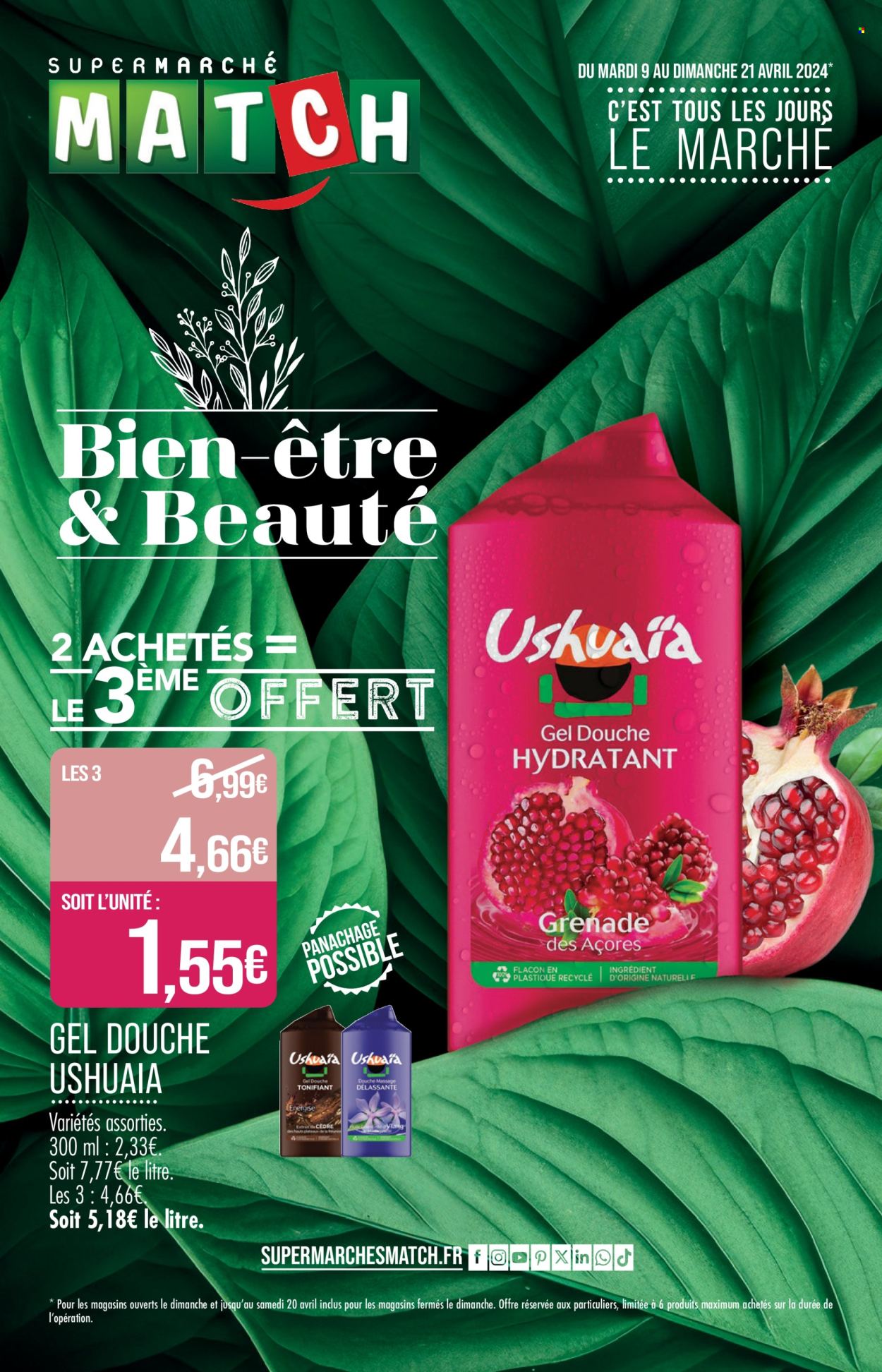 Catalogue Supermarché Match - 09/04/2024 - 21/04/2024. Page 1