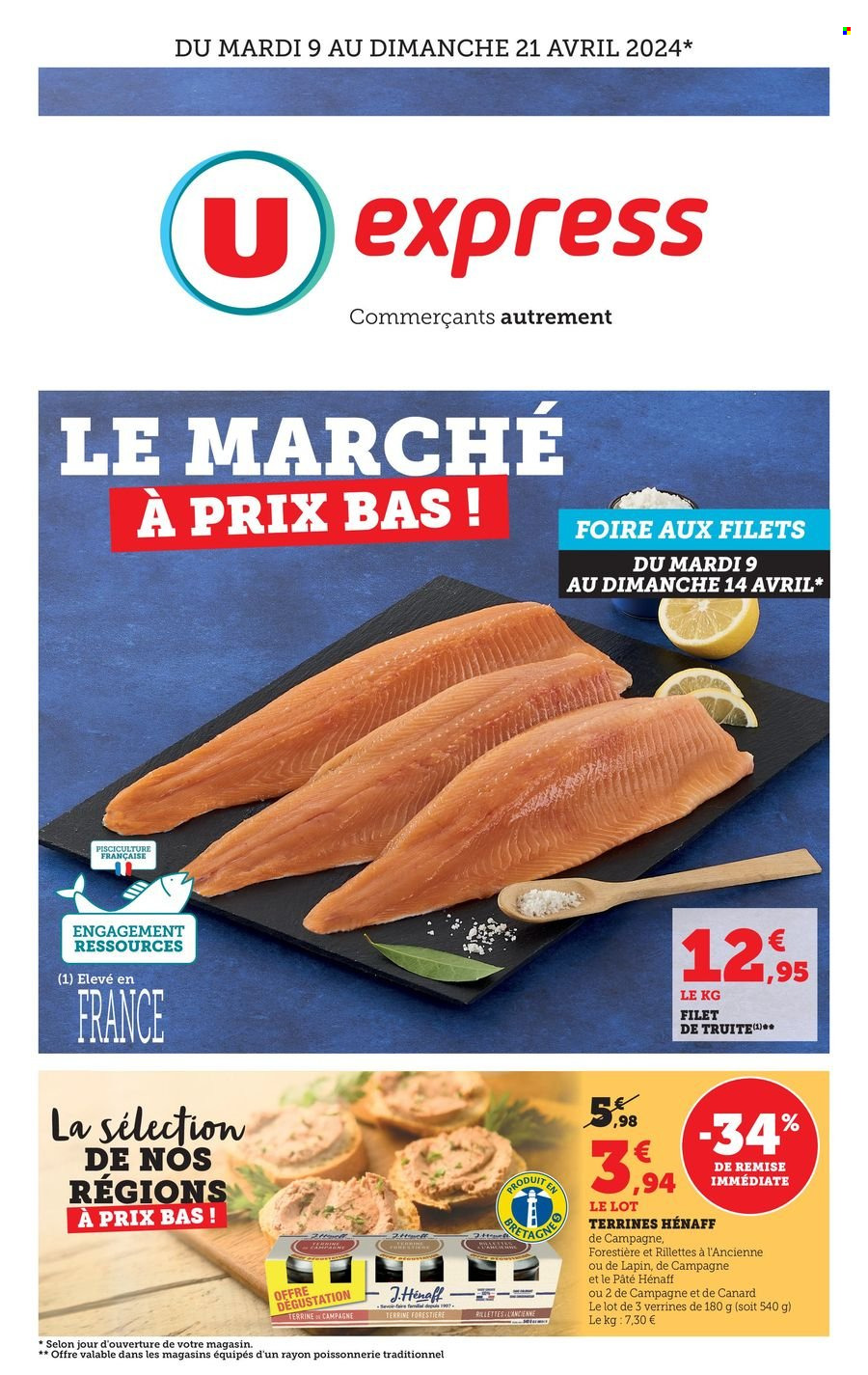 Catalogue U express - 09/04/2024 - 21/04/2024. Page 1
