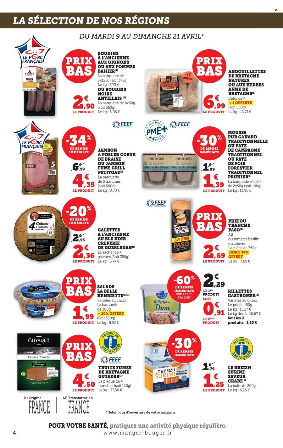 Catalogue SUPER U - 09/04/2024 - 21/04/2024. Page 4