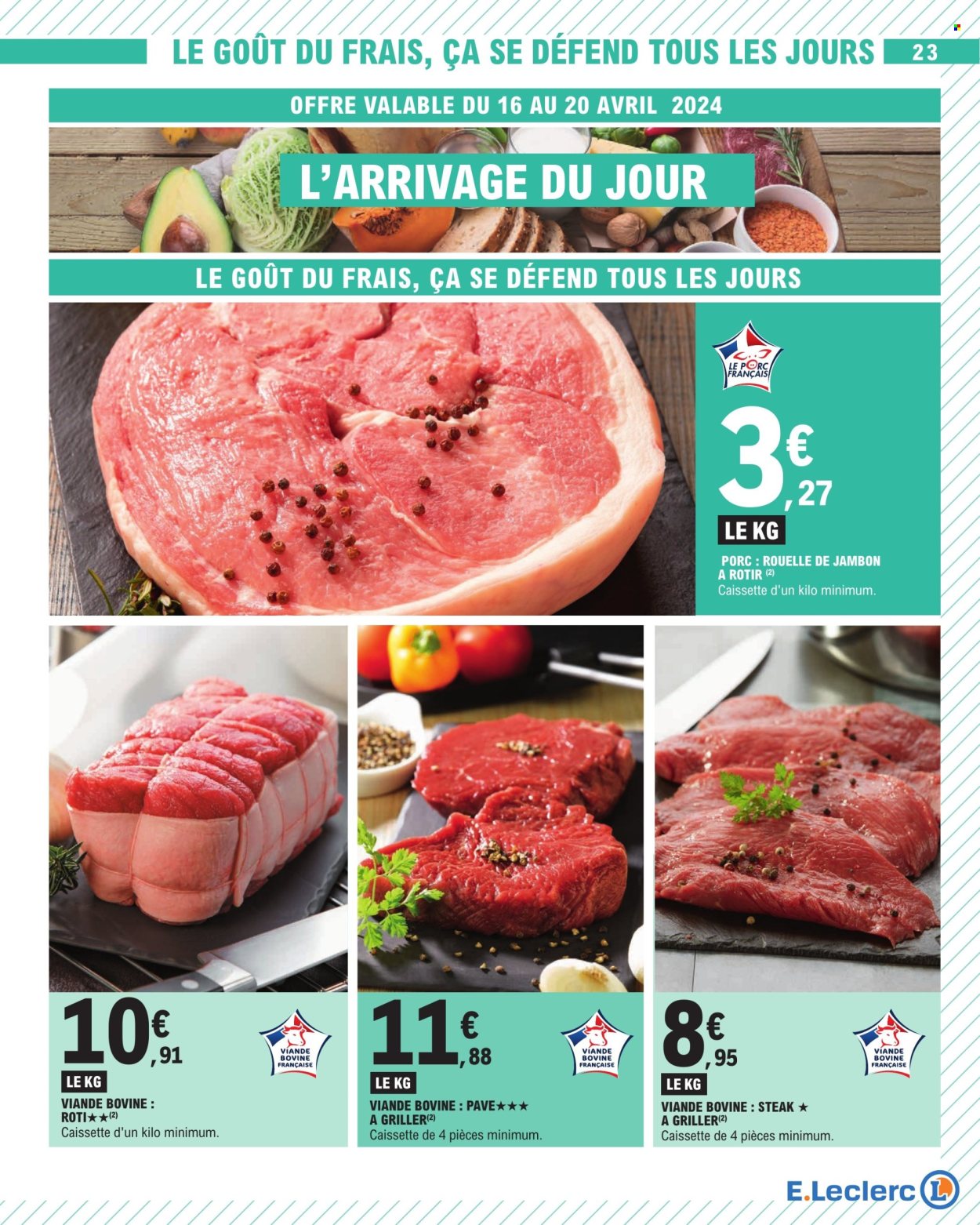 Catalogue E.Leclerc - 16/04/2024 - 27/04/2024. Page 23