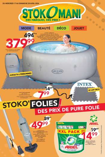 Catalogue Stokomani - 17/04/2024 - 28/04/2024.