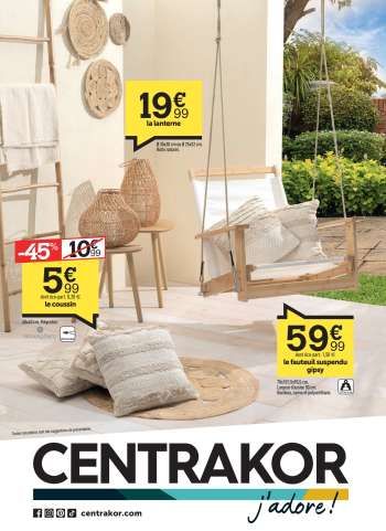 Catalogue Centrakor - 15/04/2024 - 28/04/2024.
