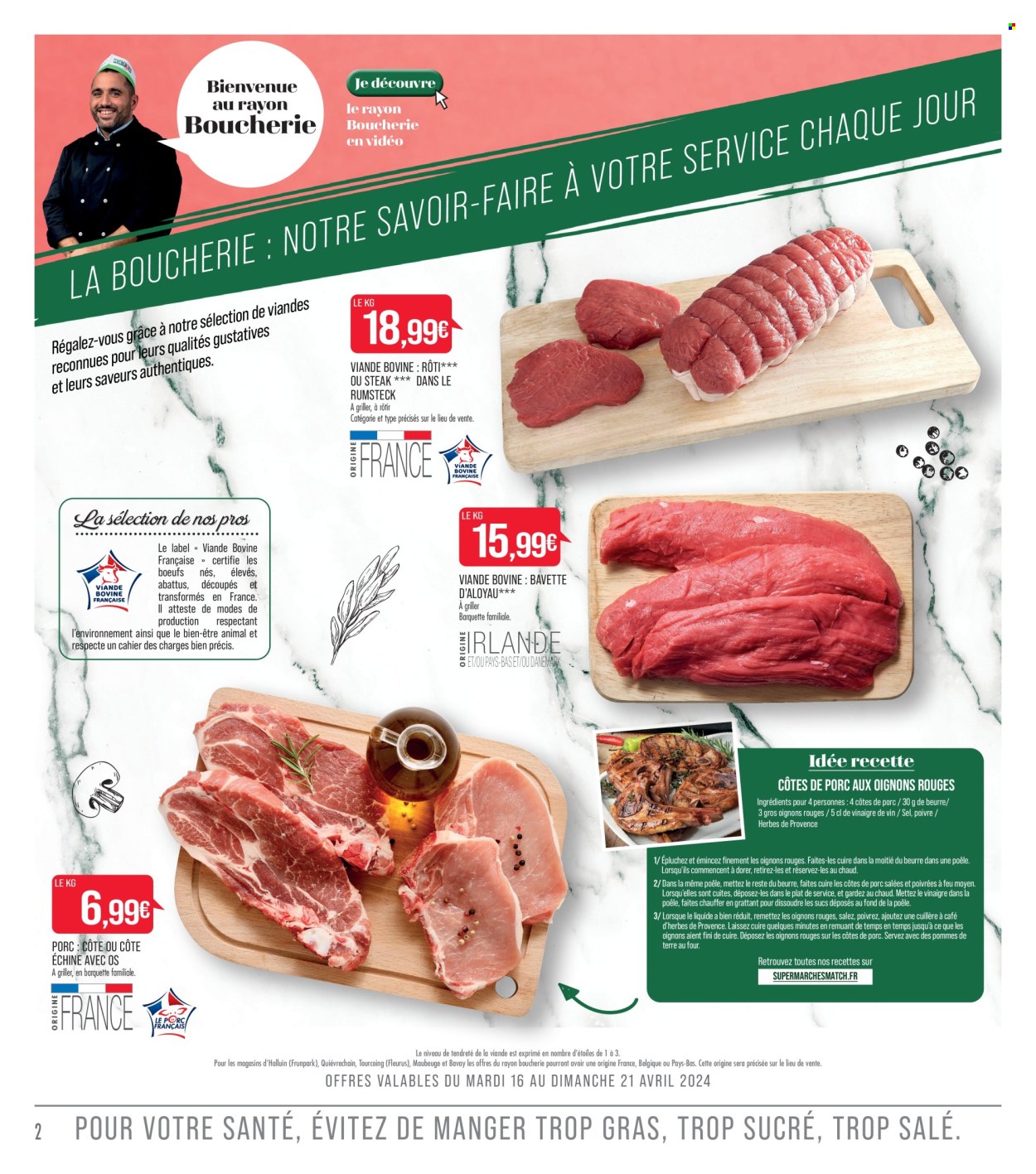 Catalogue Supermarché Match - 16/04/2024 - 28/04/2024. Page 2