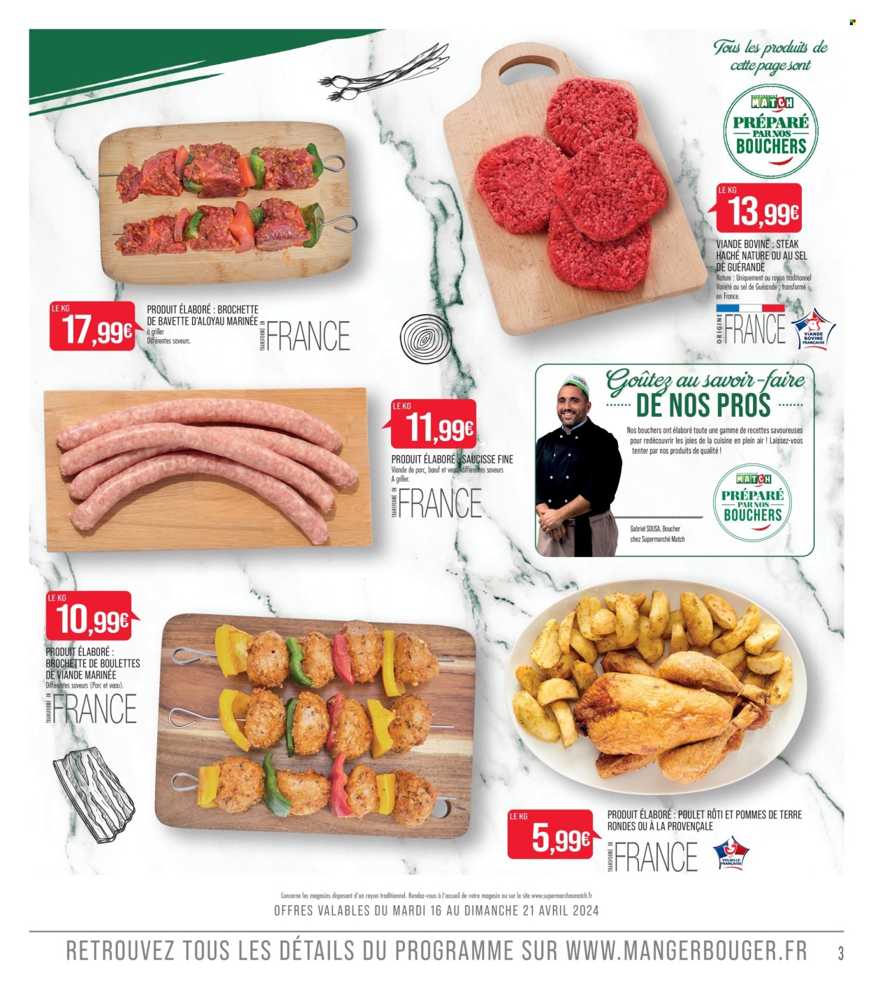 Catalogue Supermarché Match - 16/04/2024 - 28/04/2024. Page 3