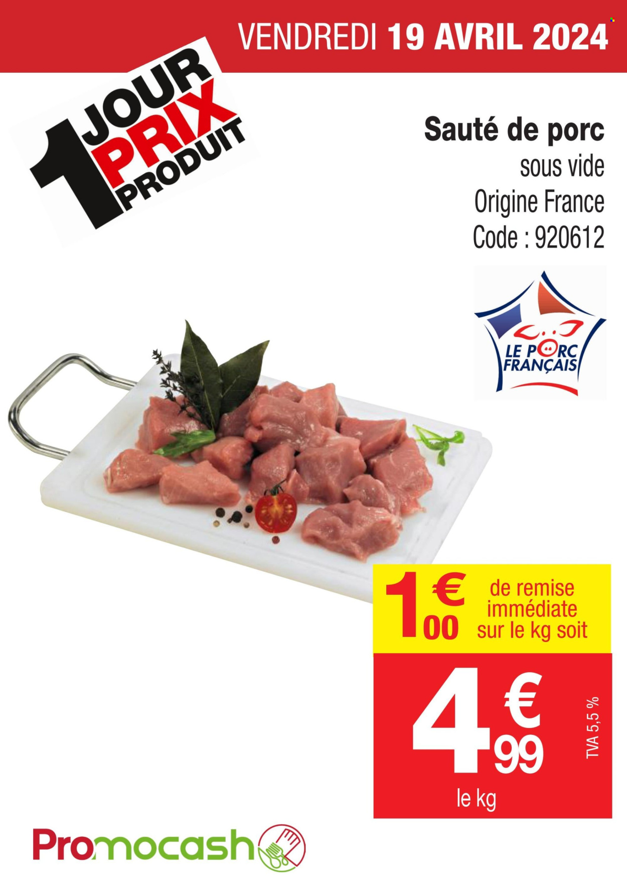 Catalogue Promocash - 19/04/2024 - 19/04/2024. Page 1