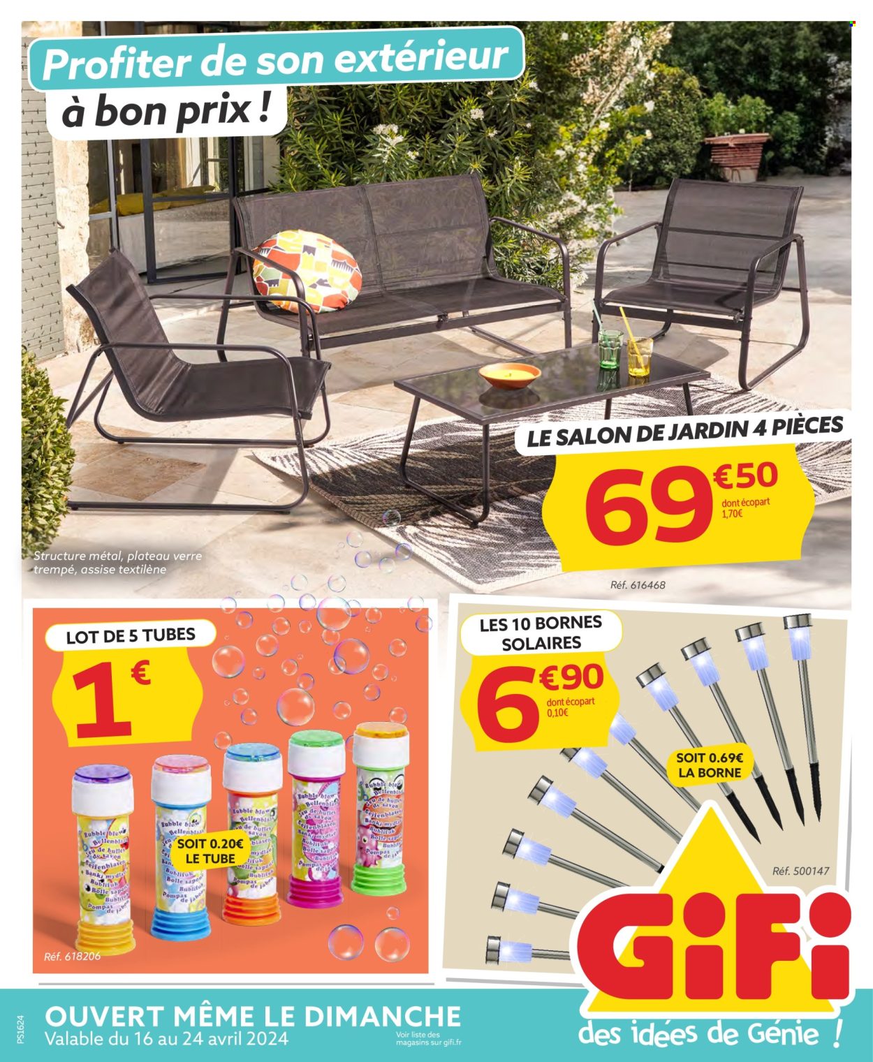 Catalogue GiFi - 16/04/2024 - 24/04/2024. Page 1