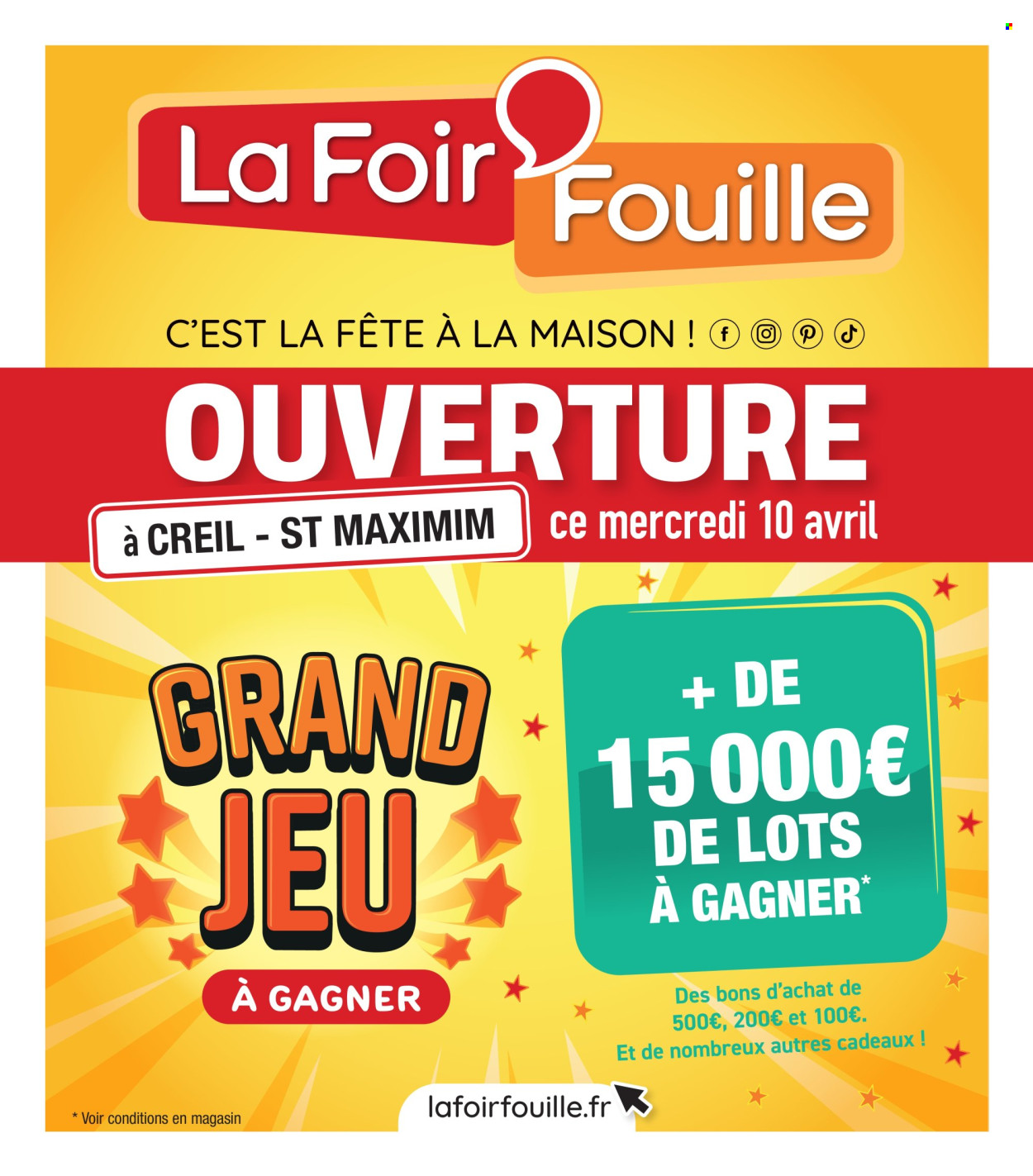 Catalogue La Foir'Fouille - 10/04/2024 - 23/04/2024. Page 1