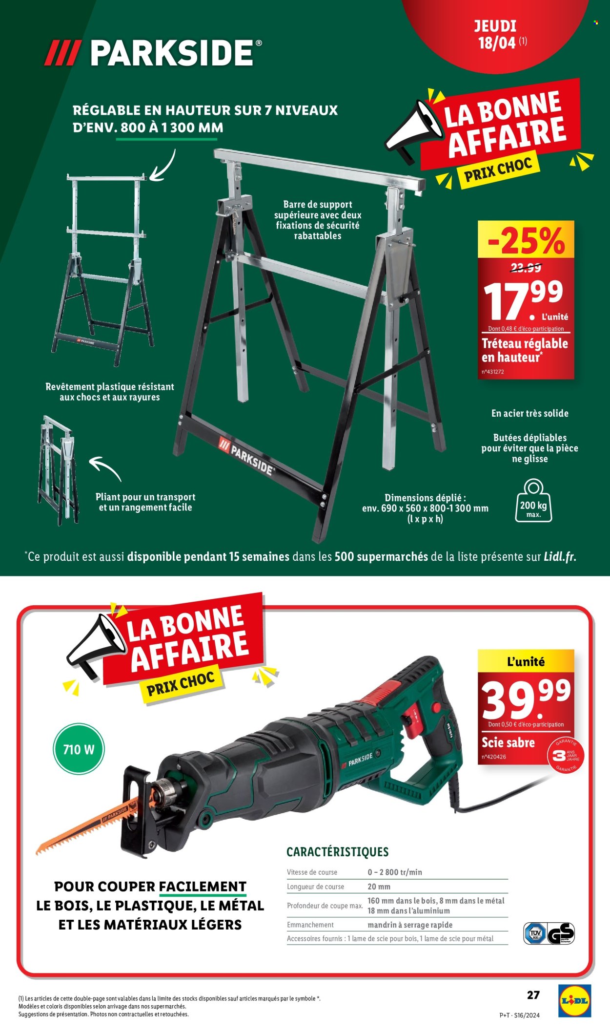 Catalogue Lidl - 18/04/2024 - 22/04/2024. Page 3