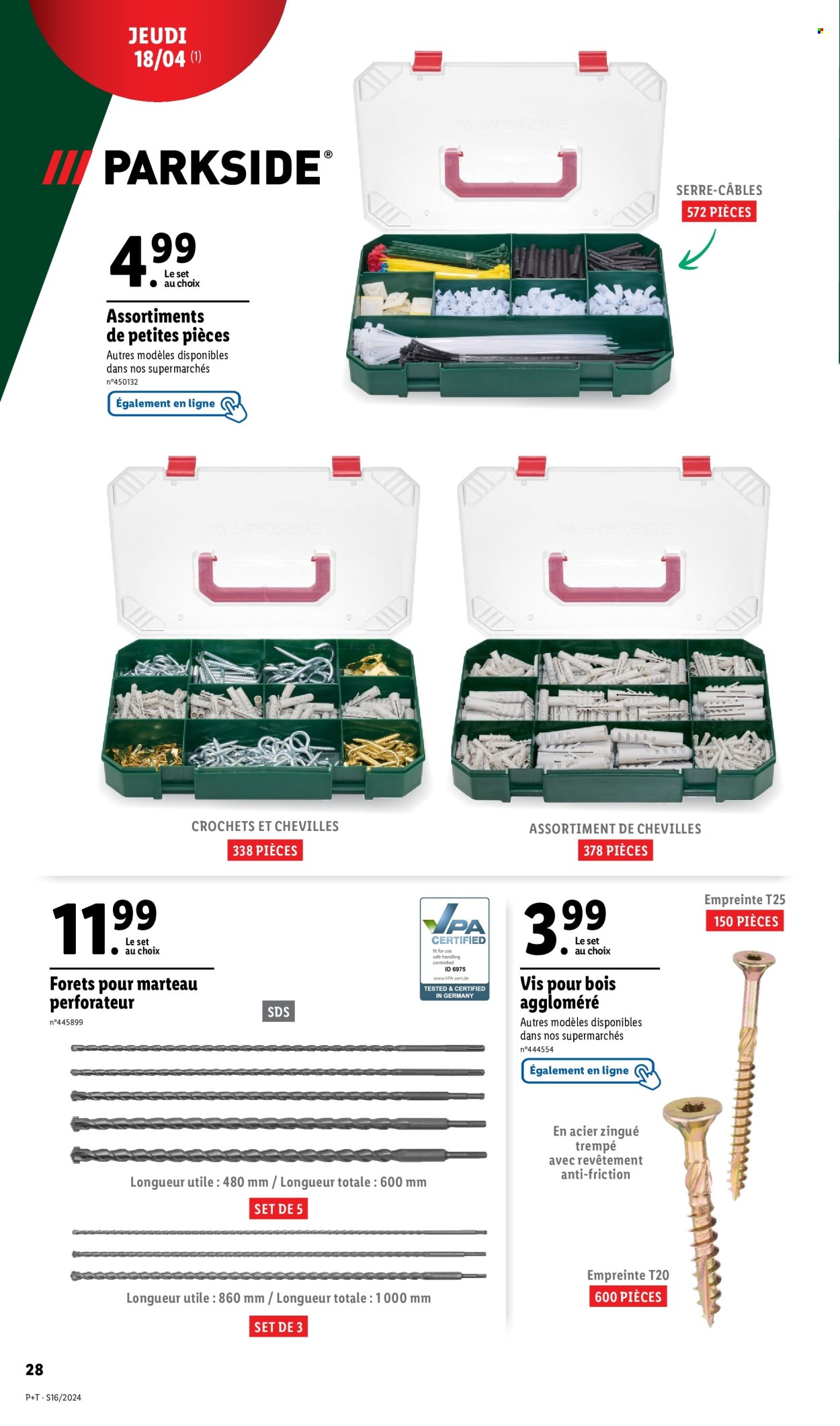 Catalogue Lidl - 18/04/2024 - 22/04/2024. Page 4