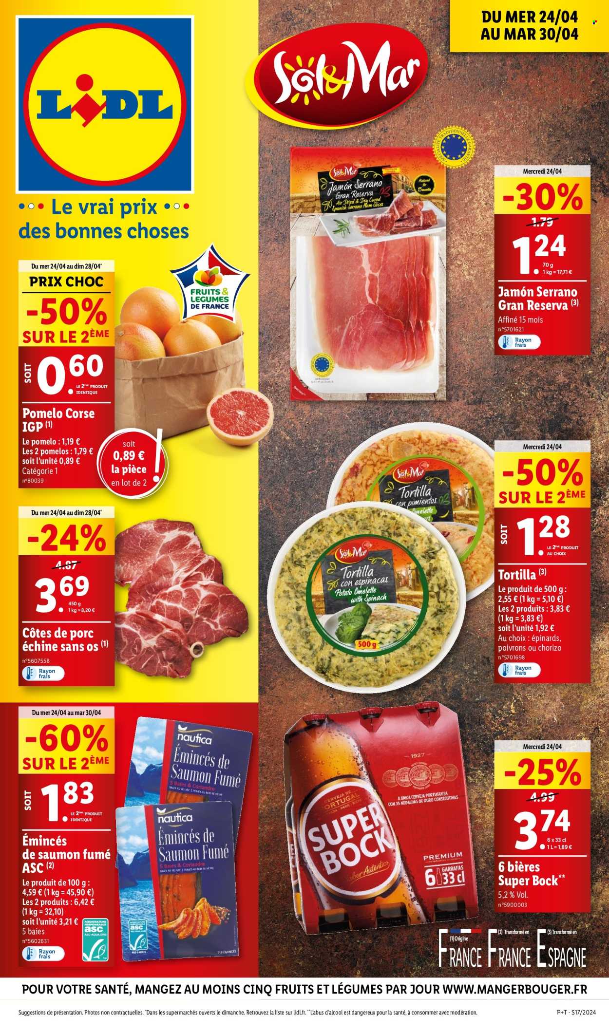 Catalogue Lidl - 24/04/2024 - 30/04/2024. Page 1