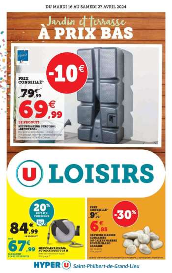 Catalogue HYPER U - 16/04/2024 - 28/04/2024.