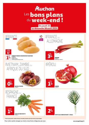 Catalogue Auchan - 25/04/2024 - 28/04/2024.