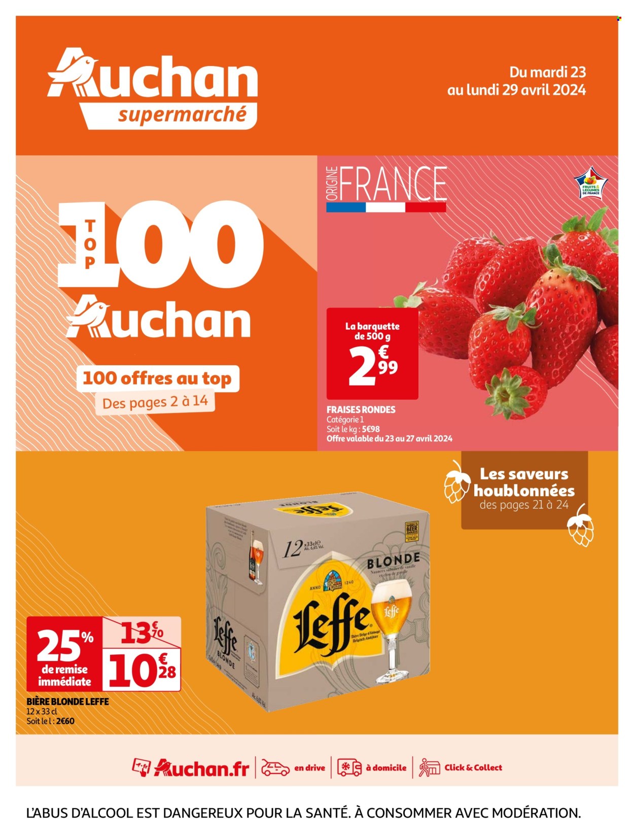 Catalogue Auchan - 23/04/2024 - 29/04/2024. Page 1