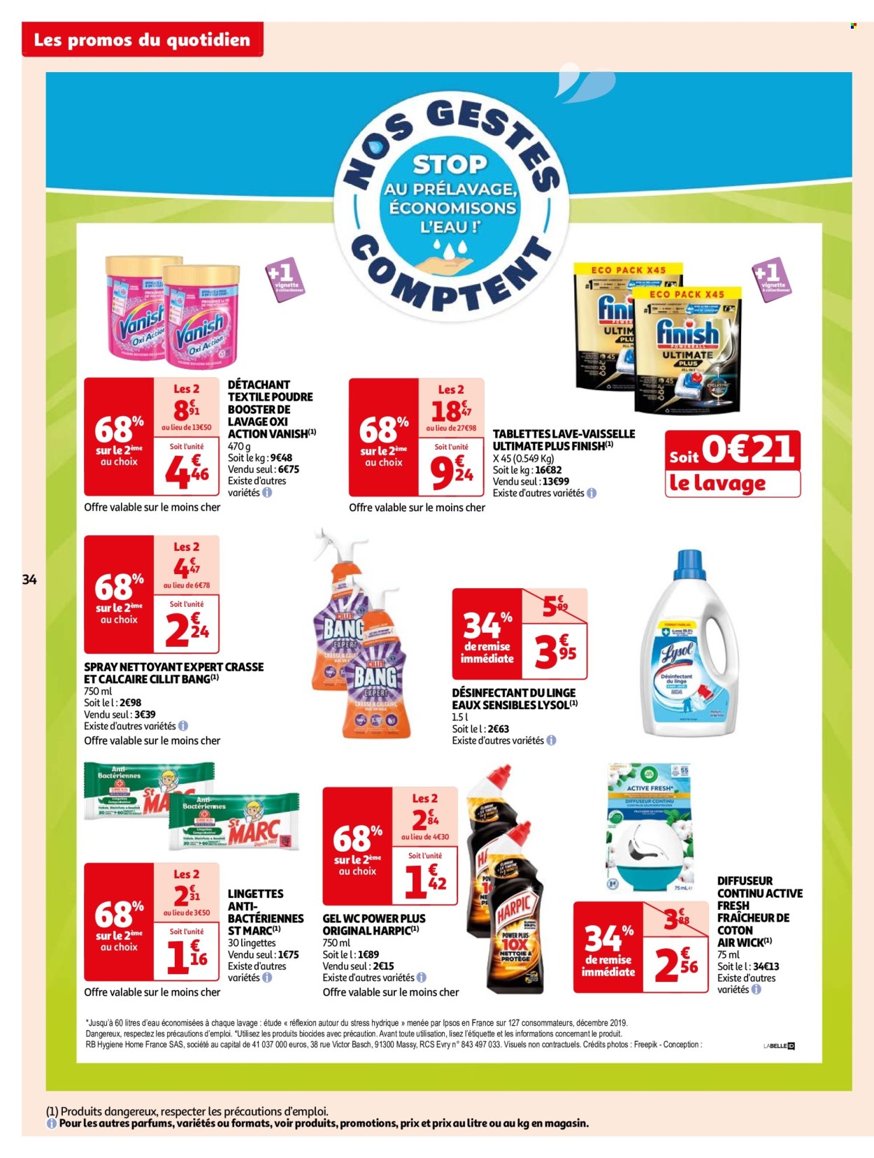 Catalogue Auchan - 23/04/2024 - 29/04/2024. Page 34