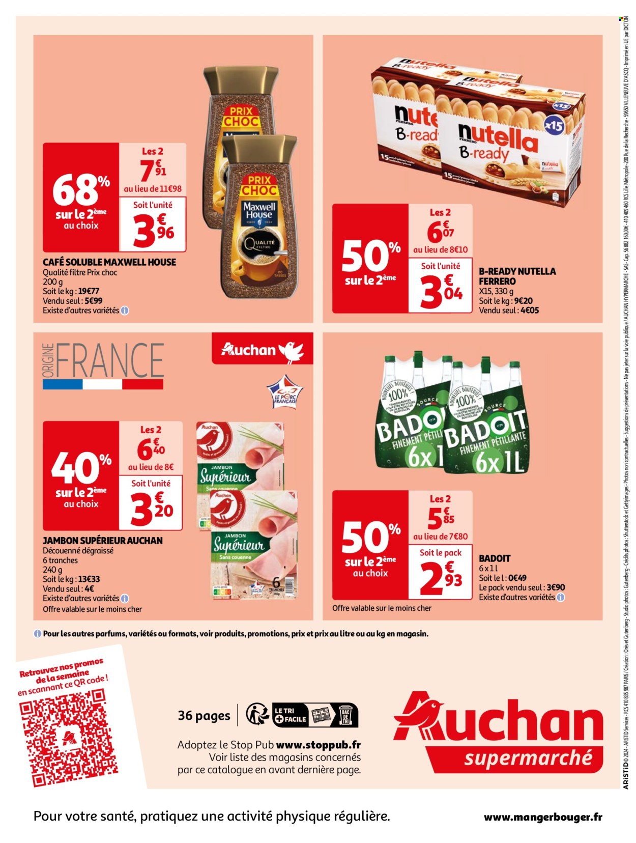 Catalogue Auchan - 23/04/2024 - 29/04/2024. Page 36