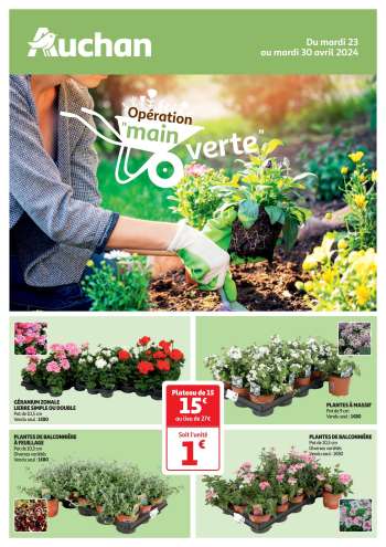 Catalogue Auchan - 23/04/2024 - 30/04/2024.