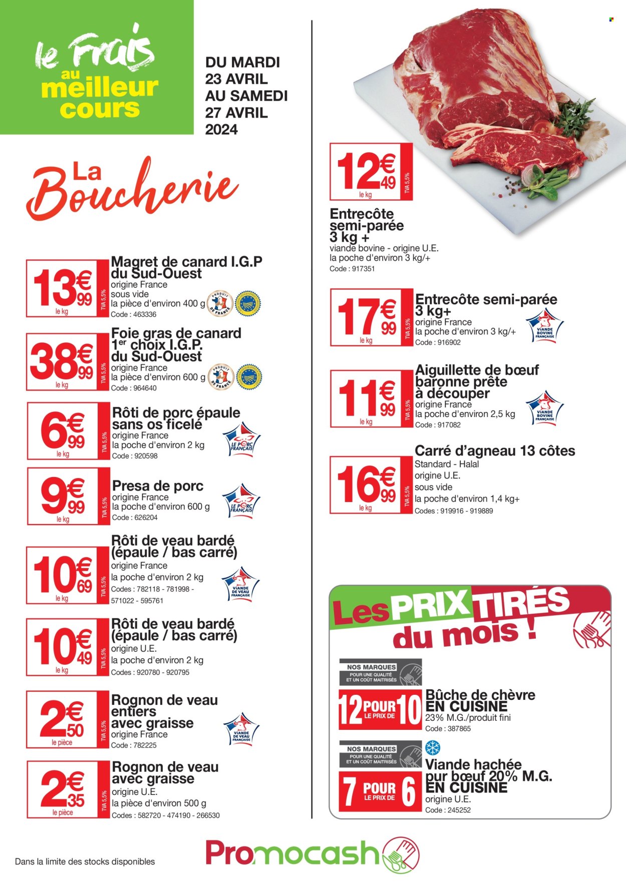 Catalogue Promocash - 23/04/2024 - 27/04/2024. Page 1