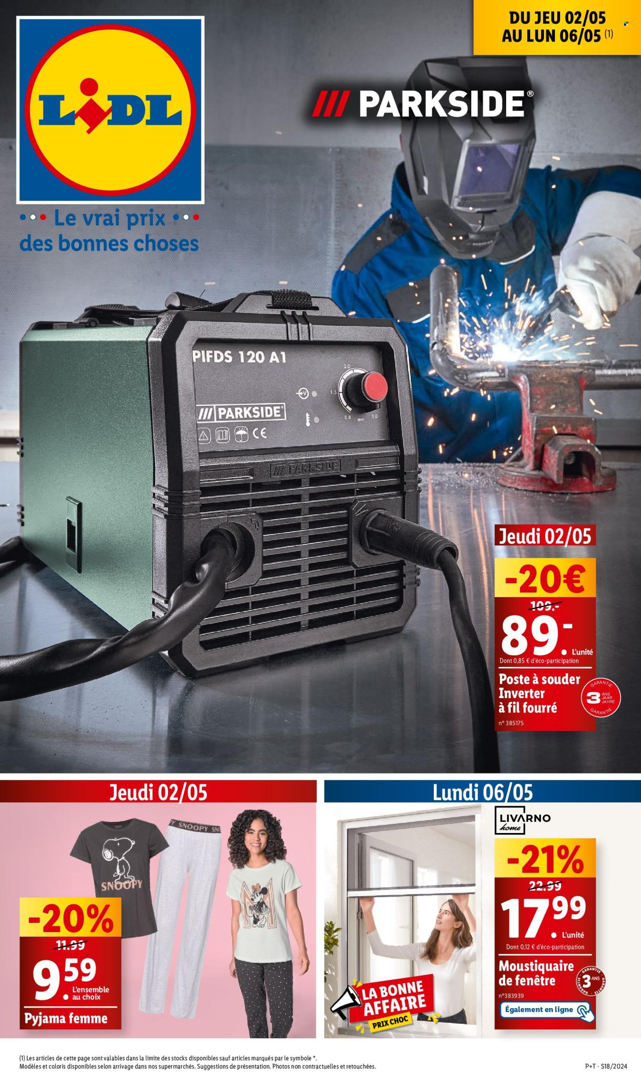 Catalogue Lidl - 02/05/2024 - 06/05/2024. Page 1