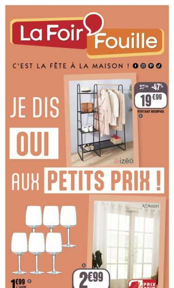 Catalogue La Foir'Fouille - 22/04/2024 - 04/05/2024.