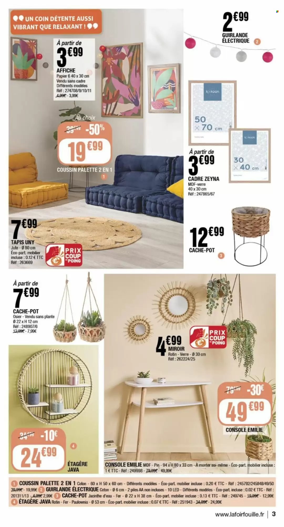 Catalogue La Foir'Fouille. Page 3