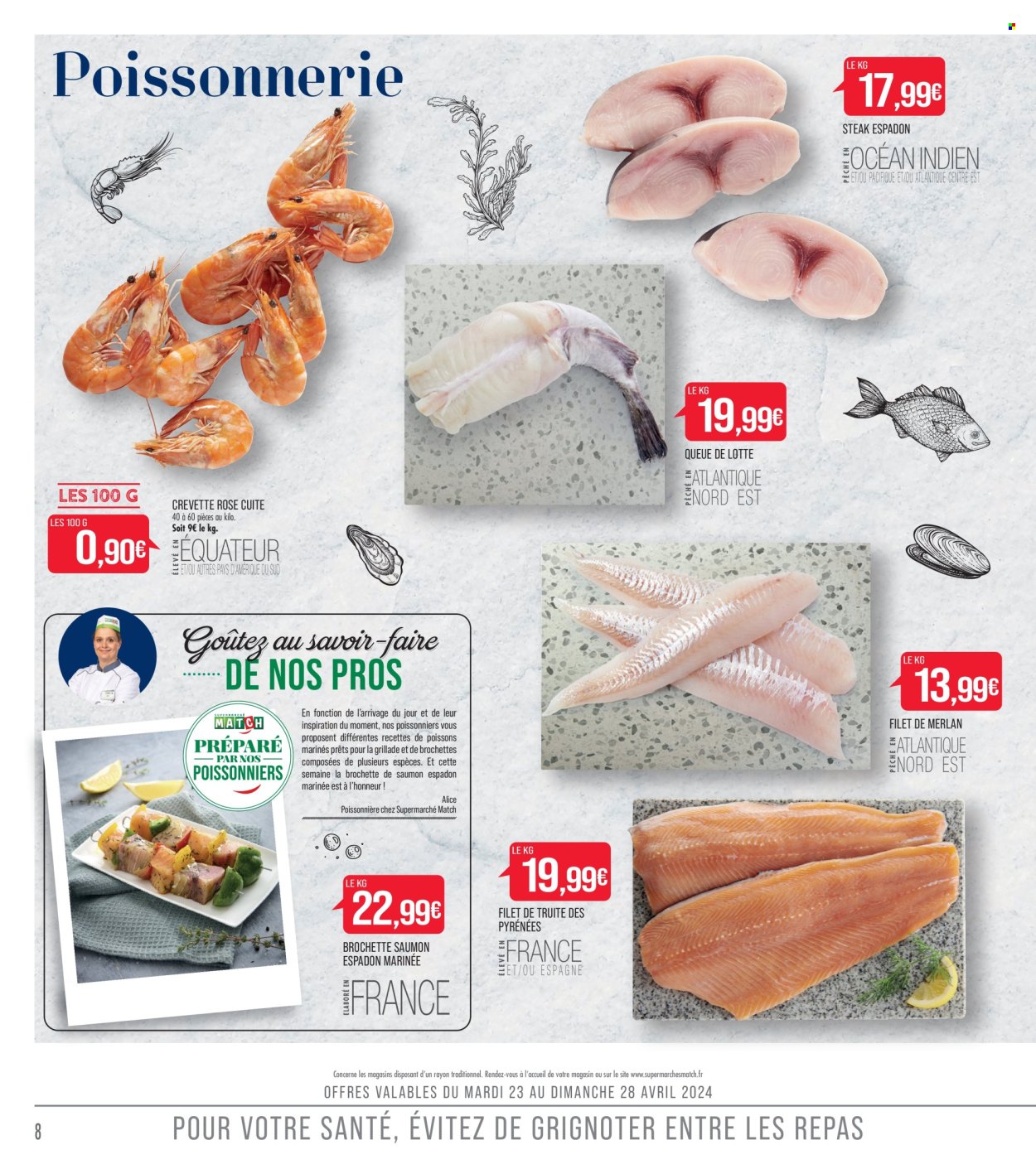 Catalogue Supermarché Match - 23/04/2024 - 05/05/2024. Page 8