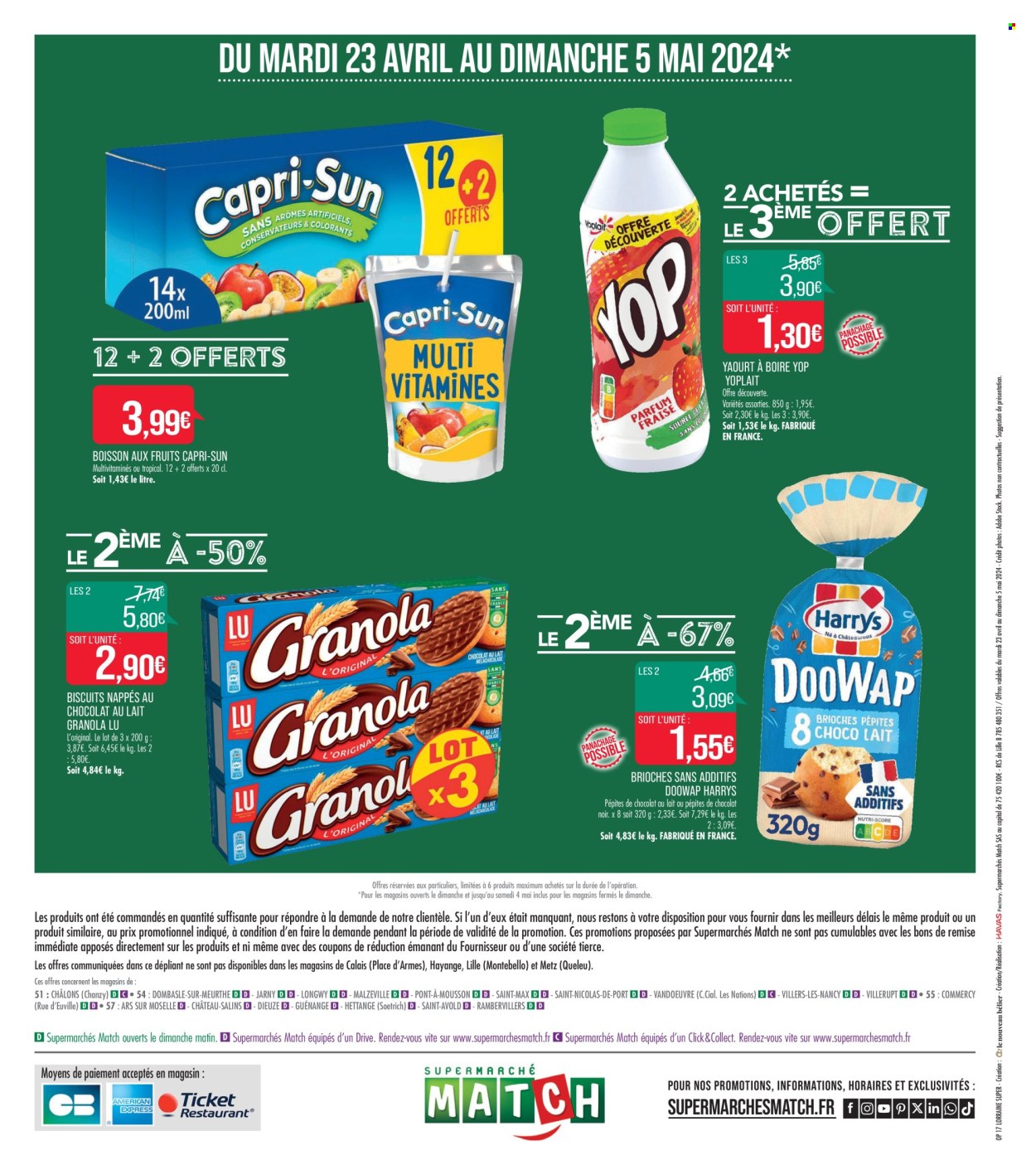 Catalogue Supermarché Match - 23/04/2024 - 05/05/2024. Page 26