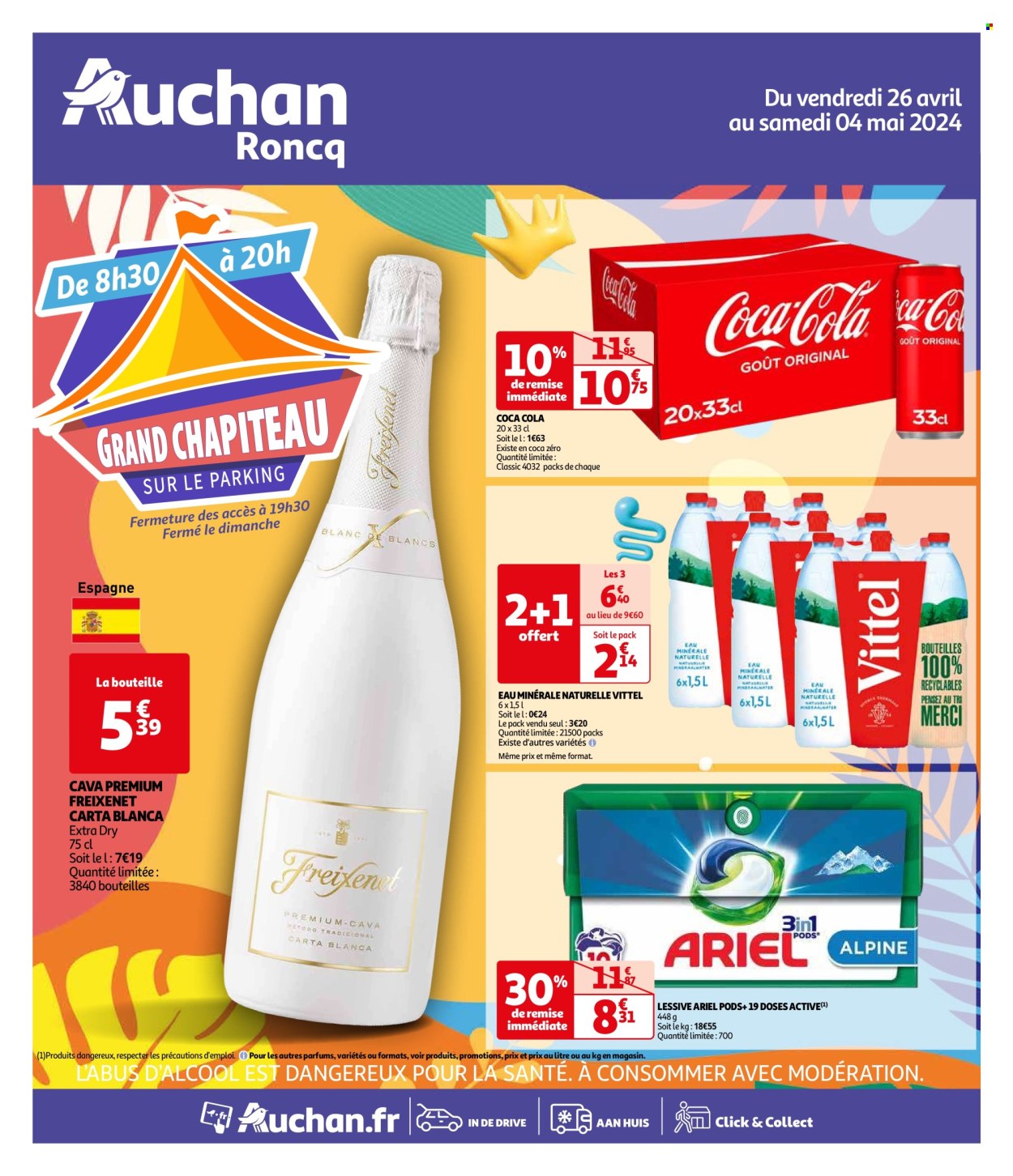 Catalogue Auchan - 26/04/2024 - 04/05/2024. Page 1