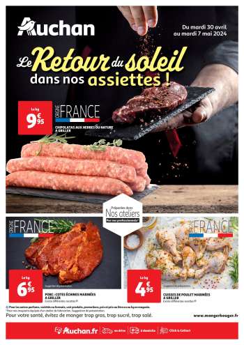 Catalogue Auchan - 26/04/2024 - 07/05/2024.