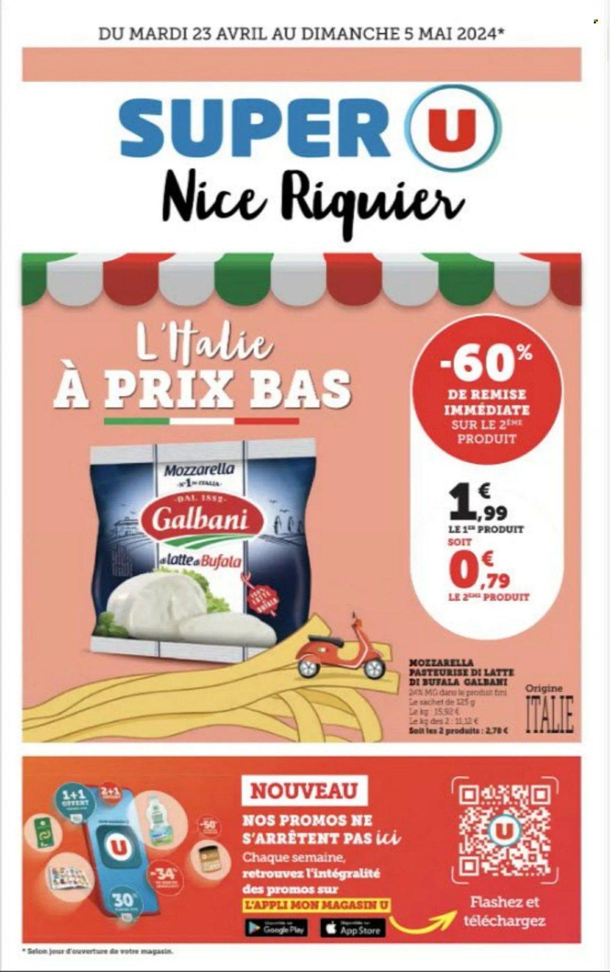Catalogue SUPER U - 23/04/2024 - 05/05/2024. Page 1