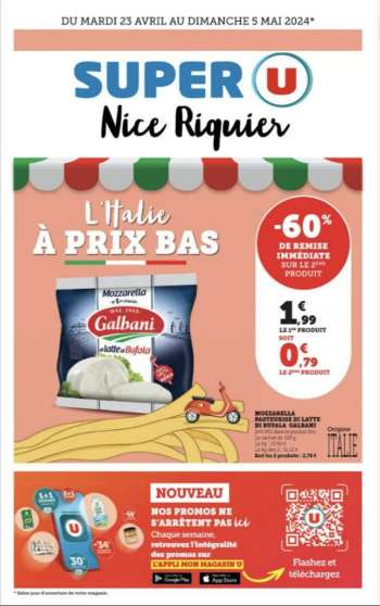 Catalogue SUPER U - 23/04/2024 - 05/05/2024.
