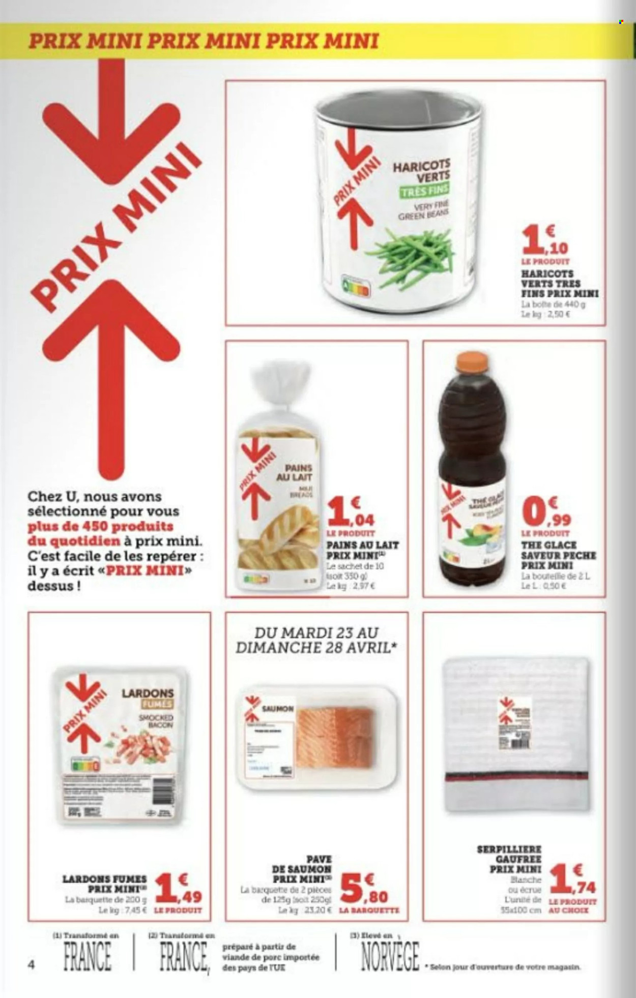 Catalogue SUPER U - 23/04/2024 - 05/05/2024. Page 4