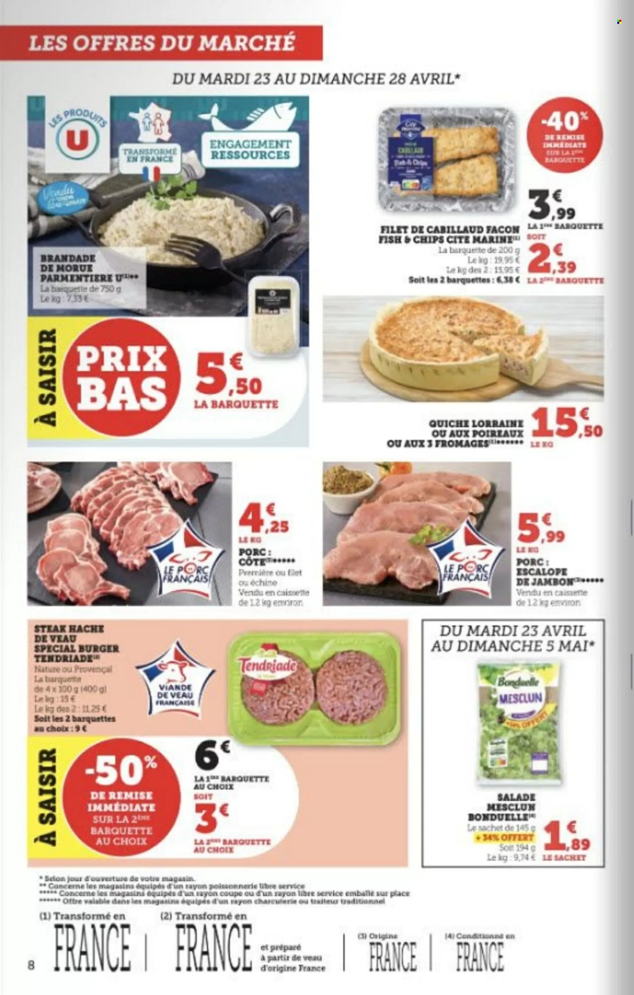 Catalogue SUPER U - 23/04/2024 - 05/05/2024. Page 8